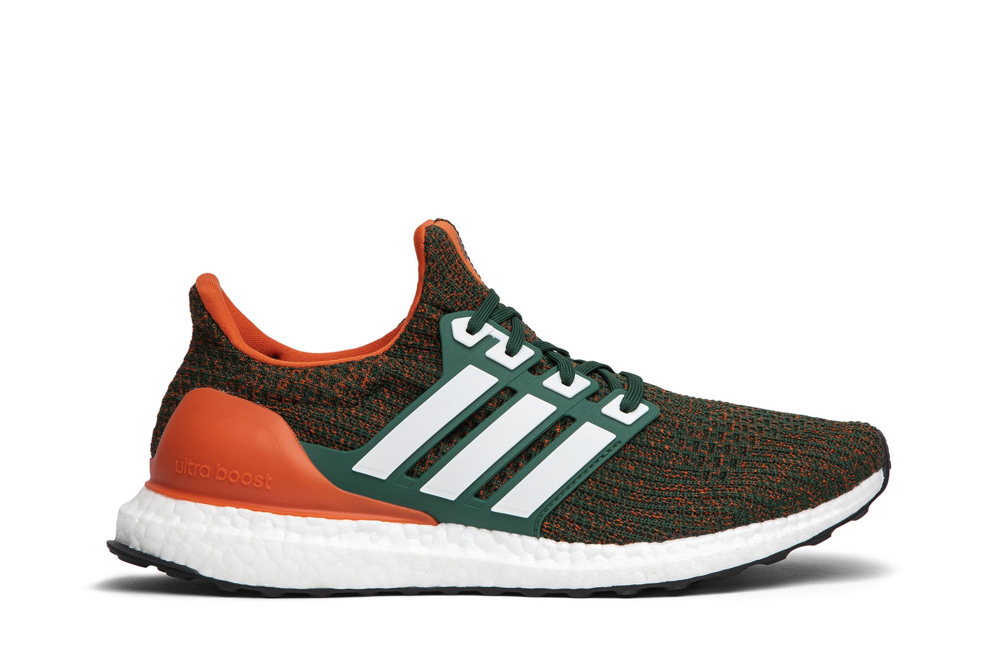 Buy UltraBoost 4.0 Miami Hurricanes EE3702 GOAT
