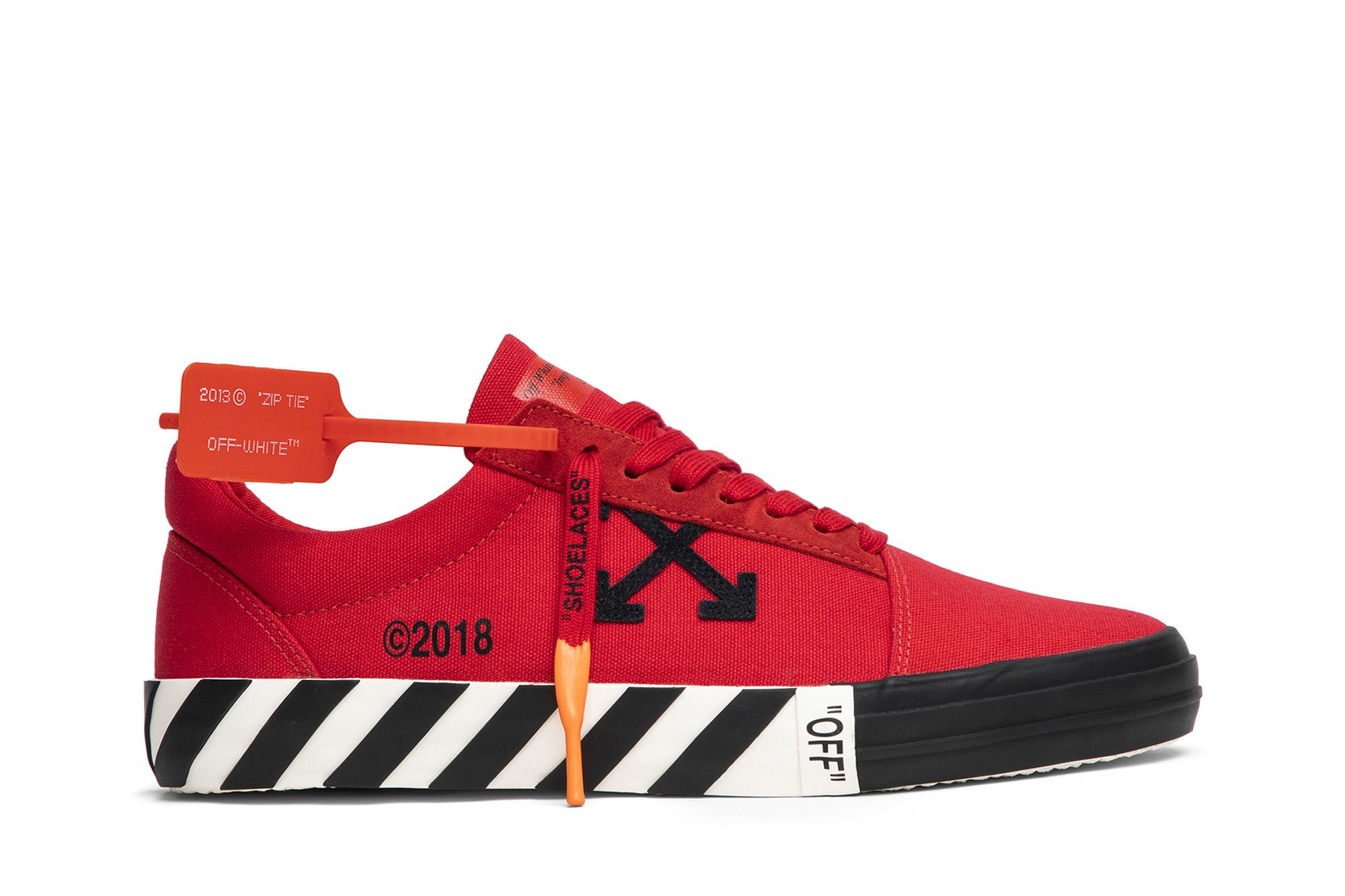 Buy Off White Vulc Low Top Red OMIA085R198000 162000 GOAT