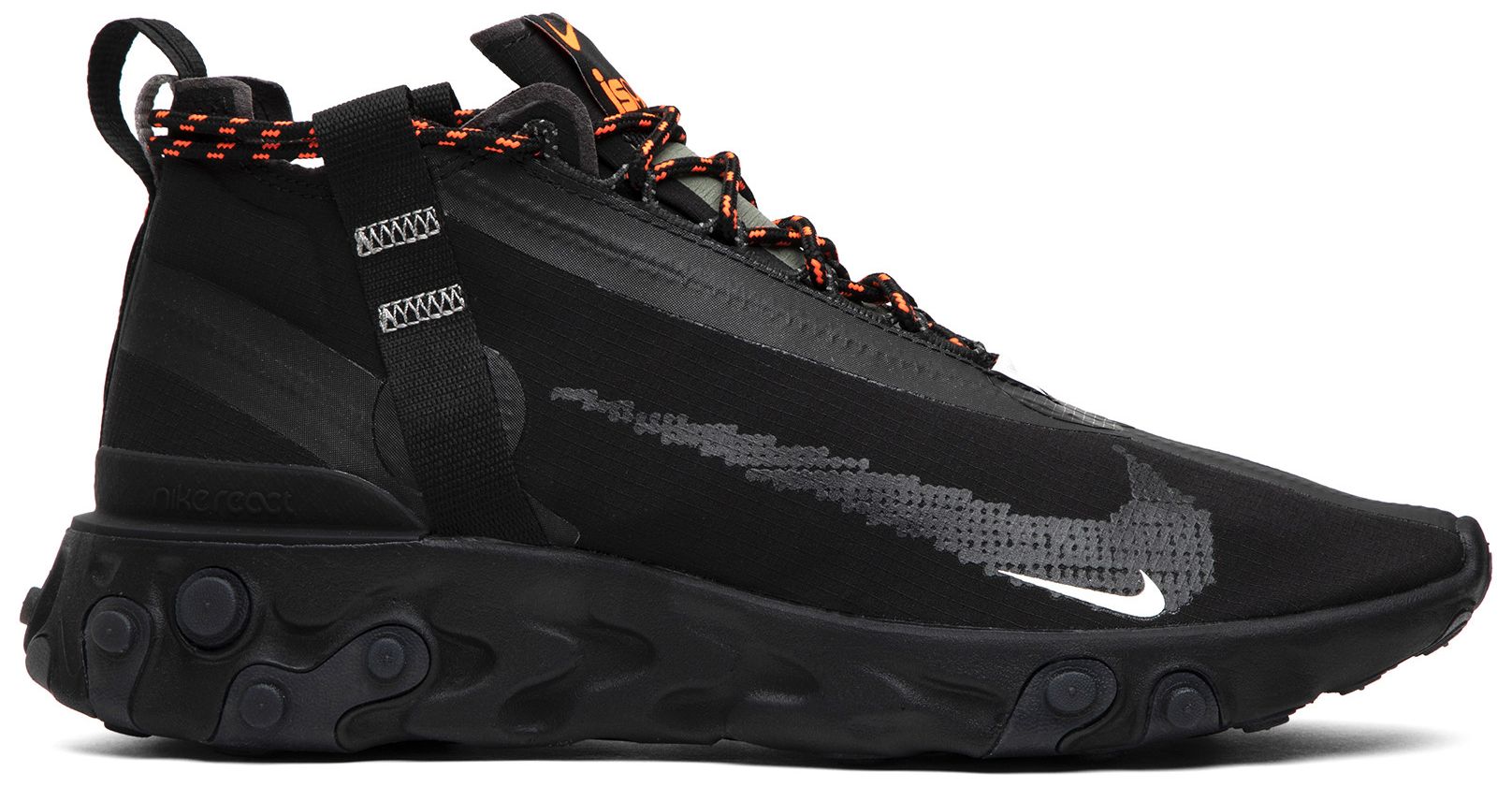 ispa react runner mid wr sneakers