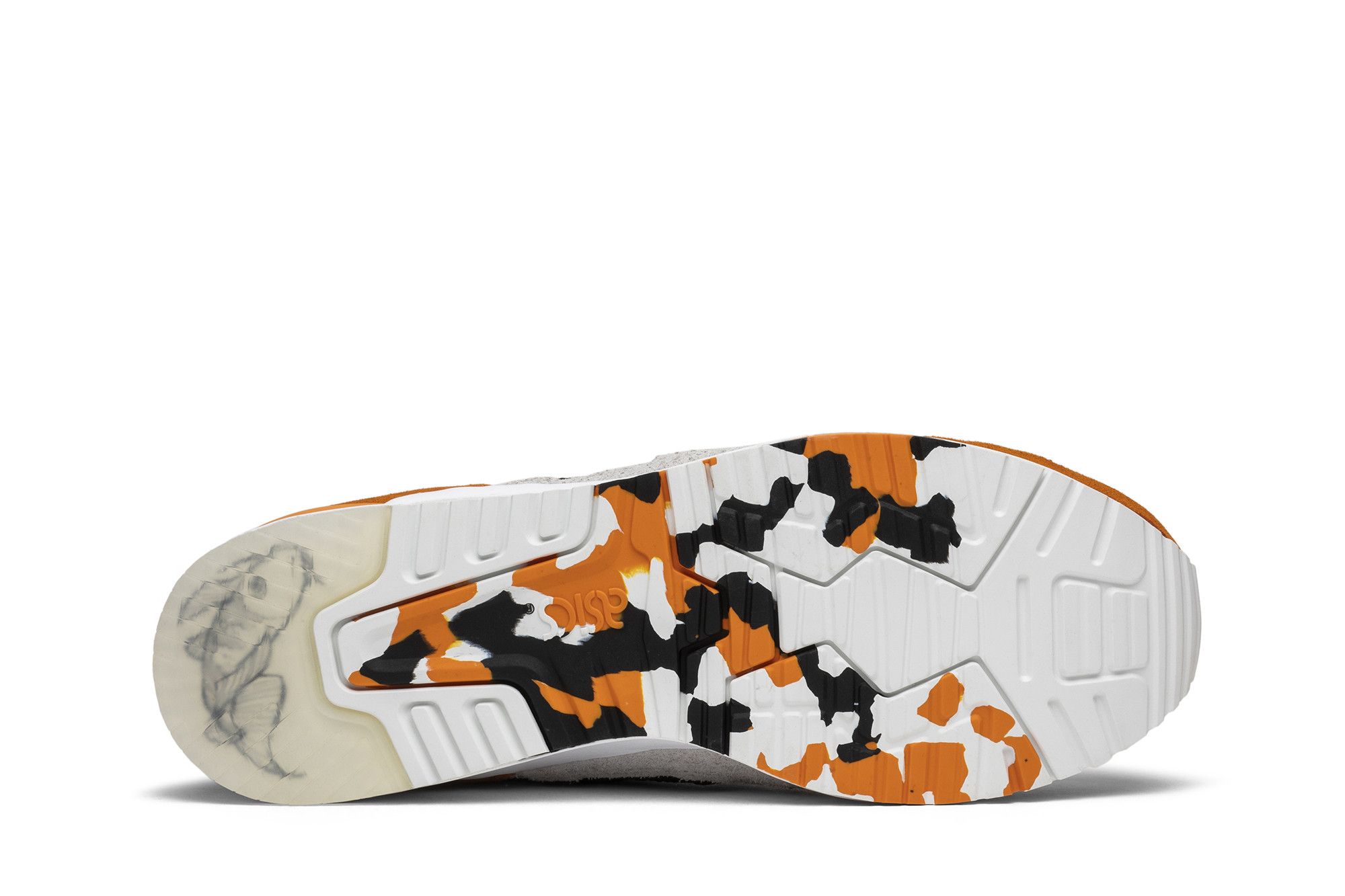 Size 7.0 AFEW x Beams x Gel Lyte 3 Orange Koi