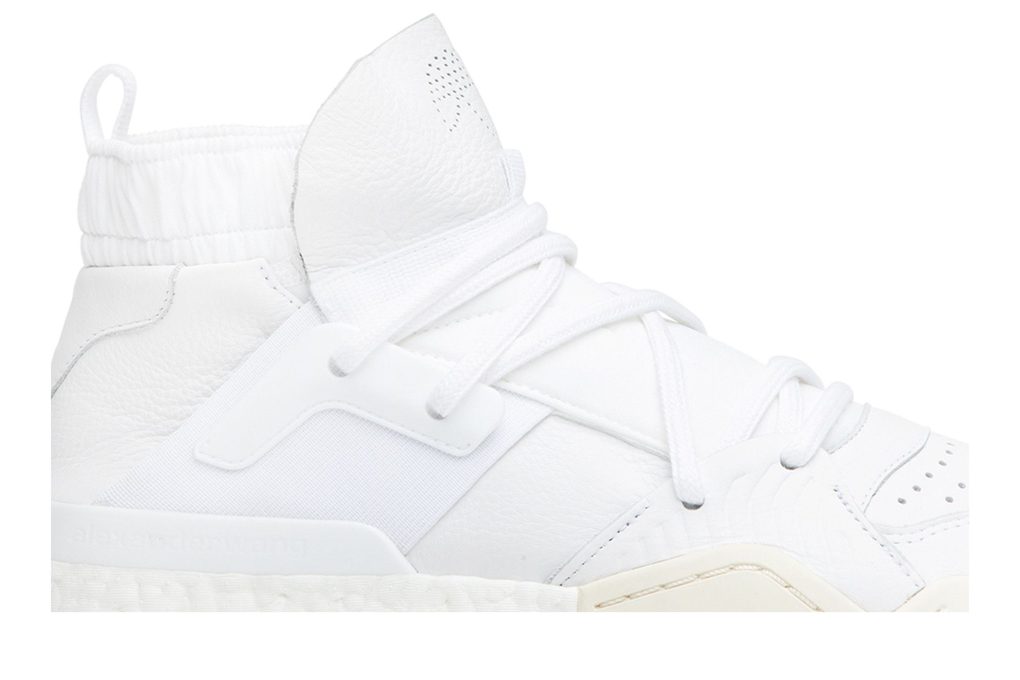 Adidas aw bball alexander wang triple white sale