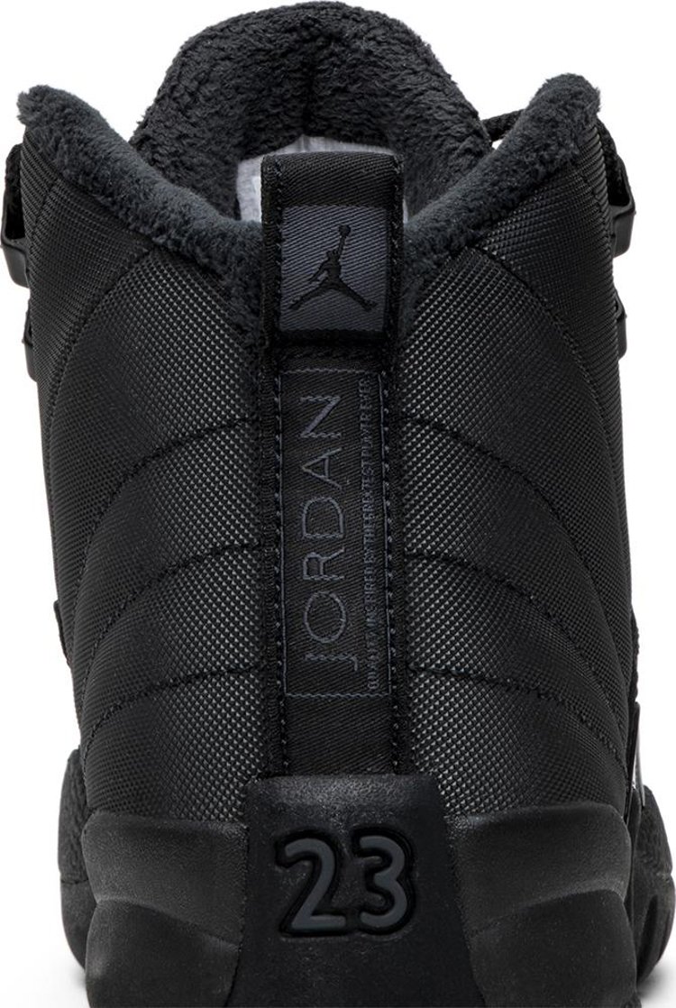 Air Jordan 12 Retro Winterized GS Triple Black