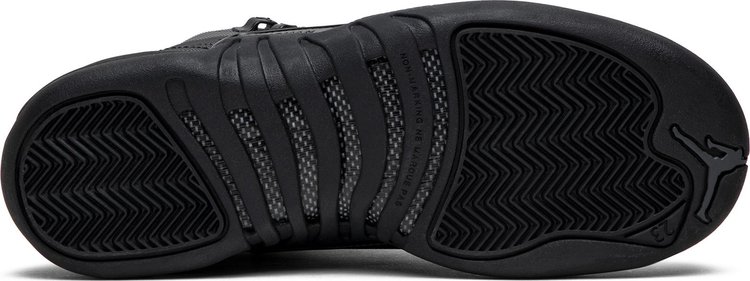 Air Jordan 12 Retro Winterized GS Triple Black