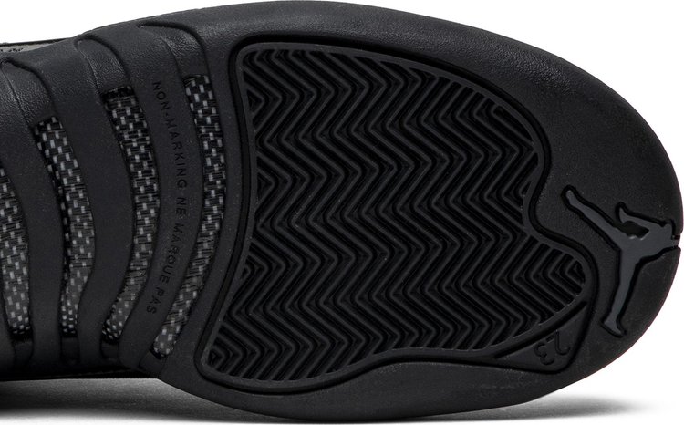 Air Jordan 12 Retro Winterized GS Triple Black