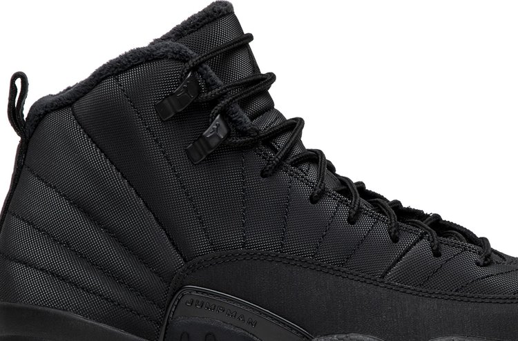 Air Jordan 12 Retro Winterized GS Triple Black