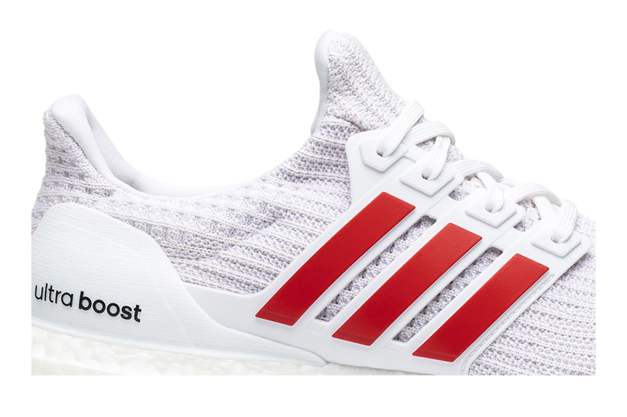 Adidas ultra boost 4.0 white red on sale