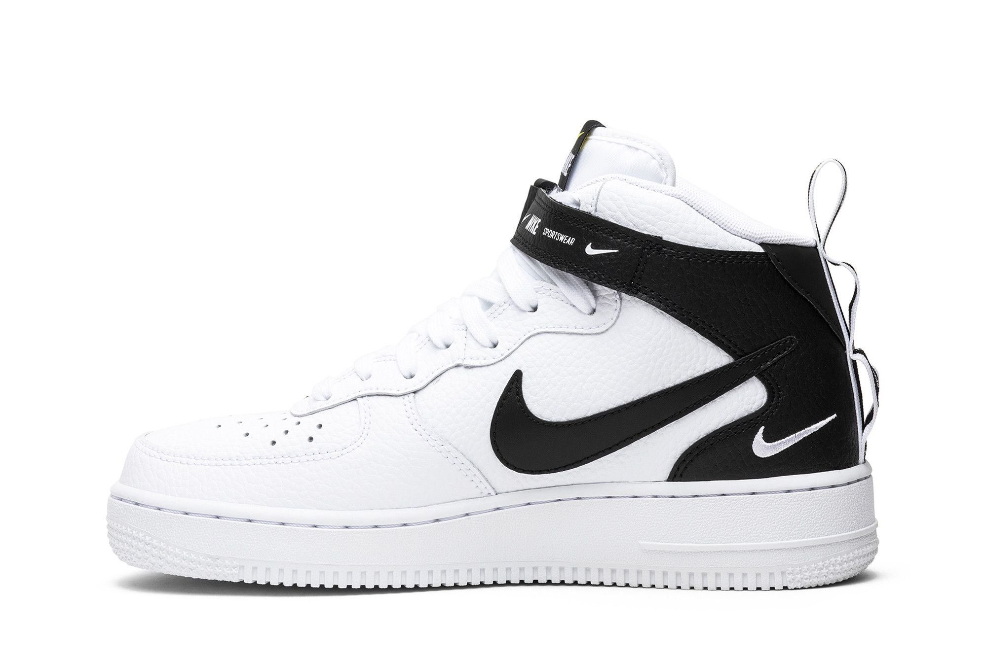 Air force 1 mid 07 lv8 white on sale