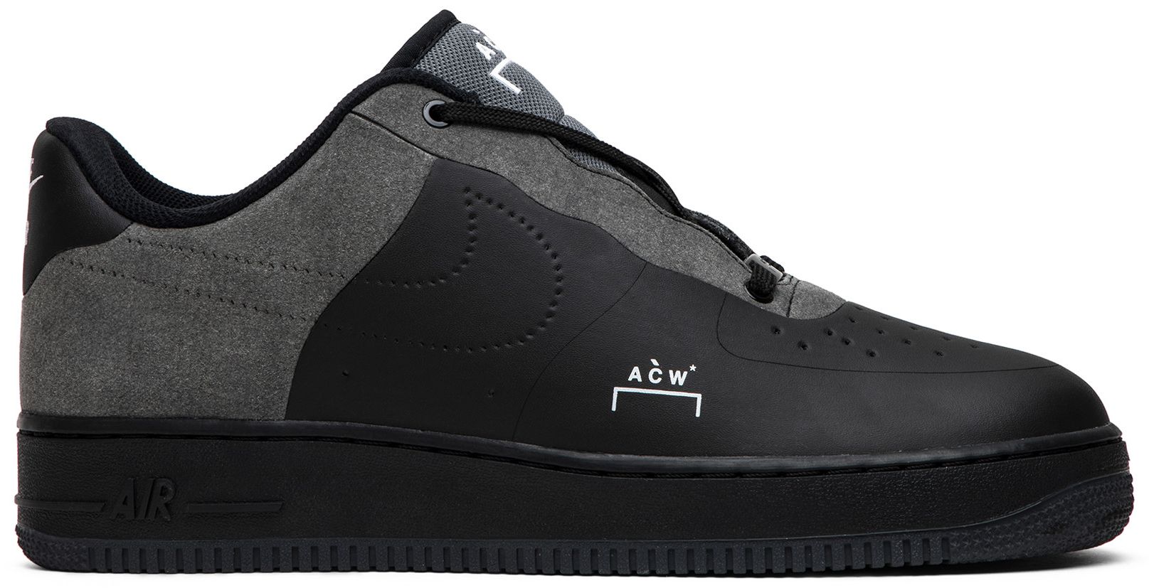 air force 1 a cold wall black