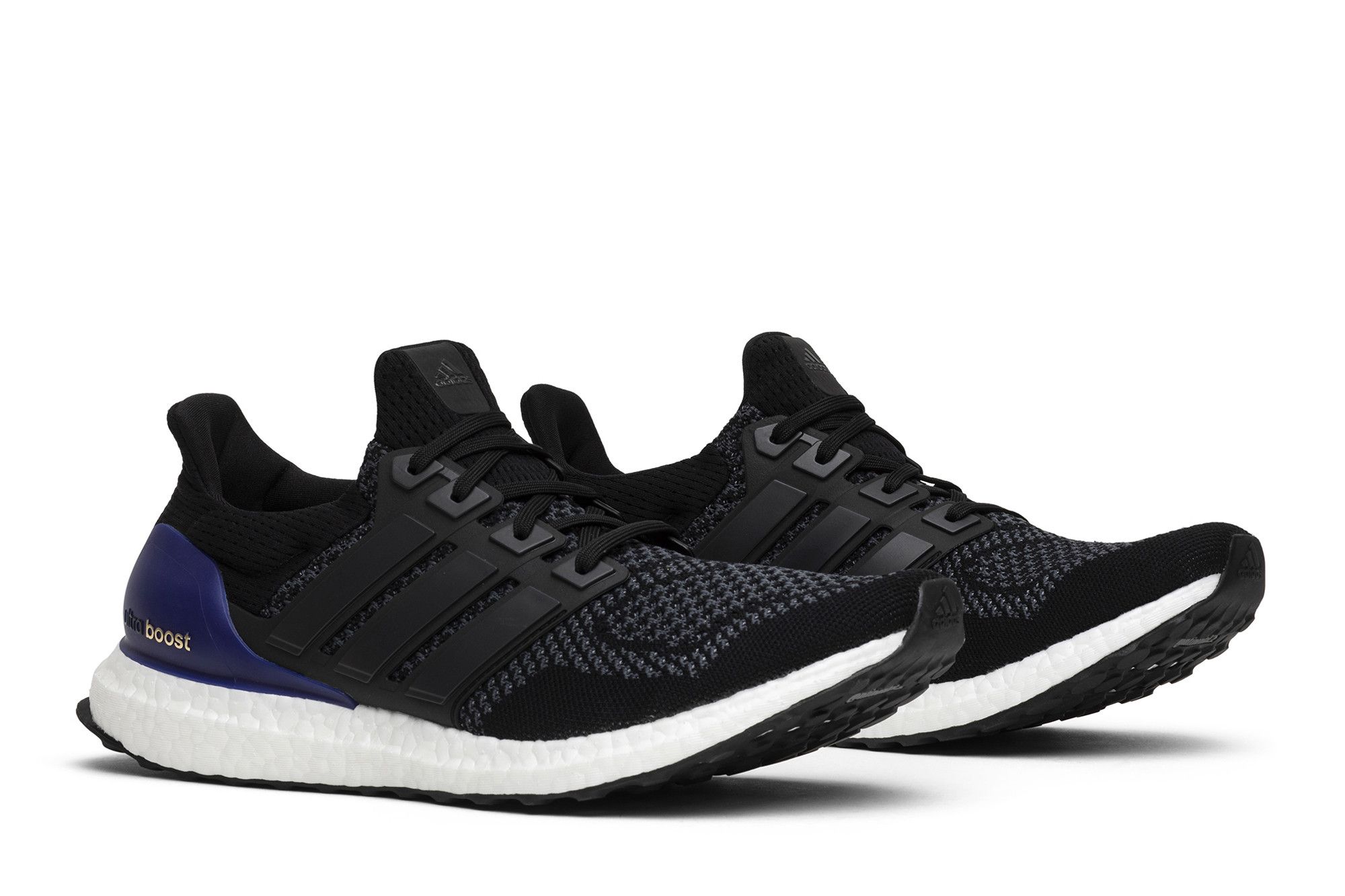 Adidas ultra boost 1. og core black purple top