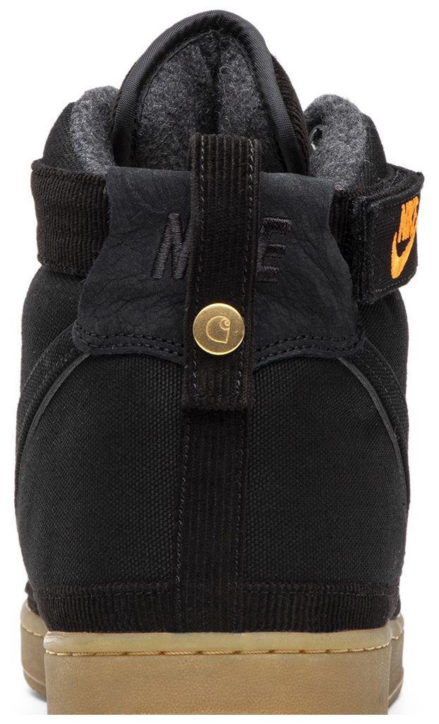 Carhartt WIP x Vandal High Supreme Black Gum