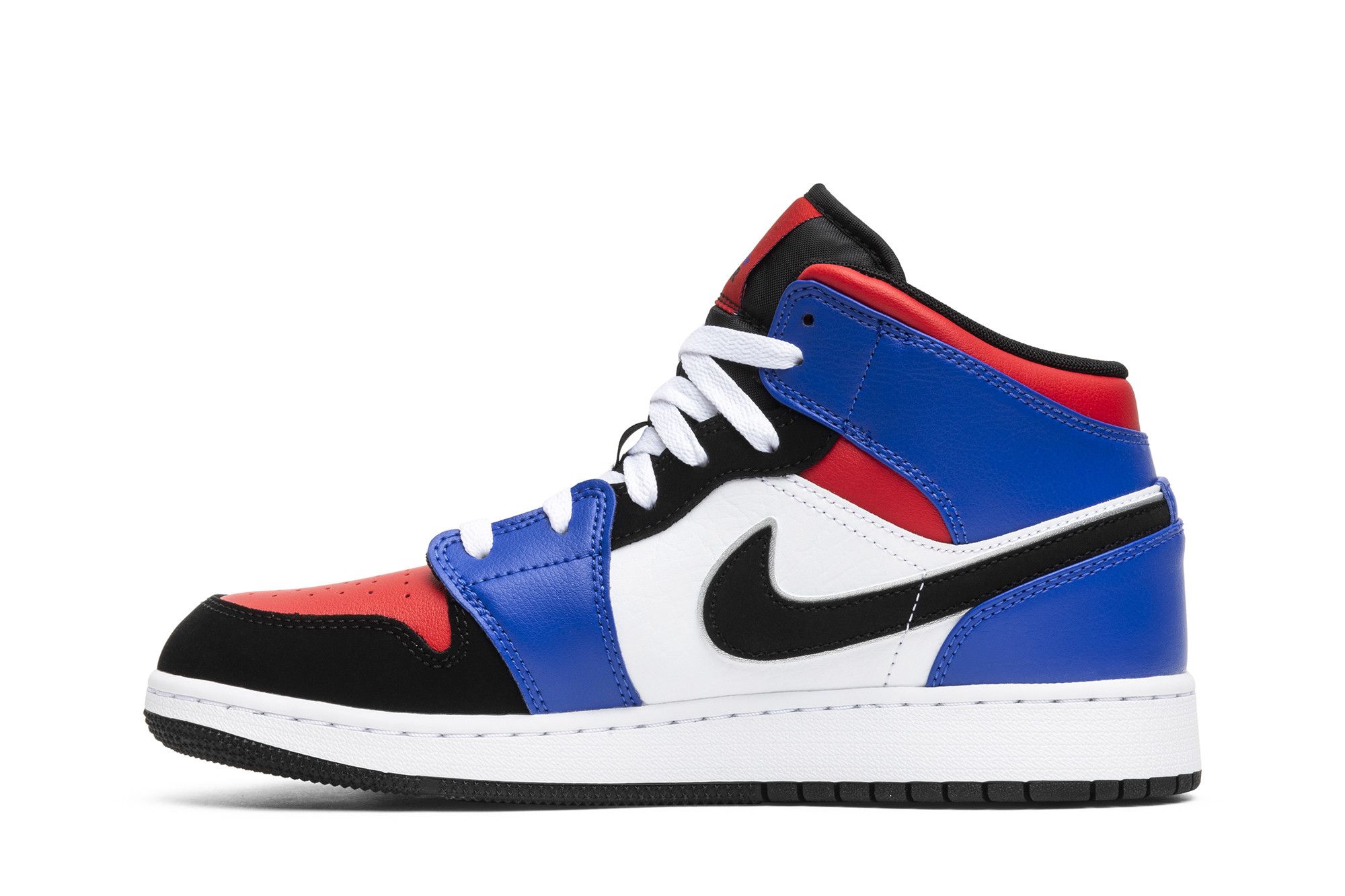 Buy Air Jordan 1 Mid GS 'Top 3' - 554725 124 | GOAT