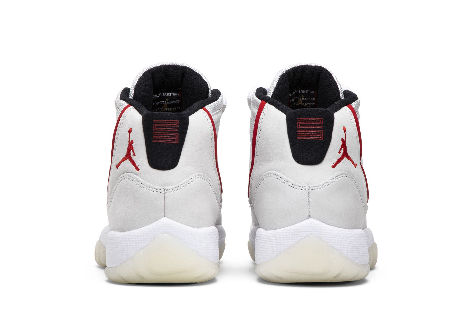 Jordan 11 platinum tint goat top