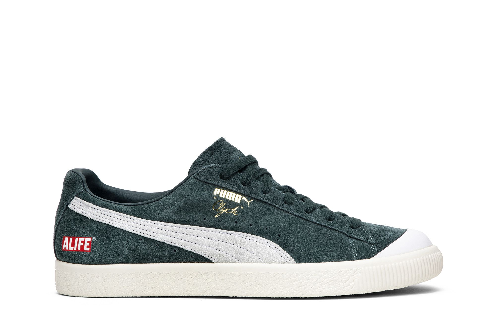 Puma clyde green clearance