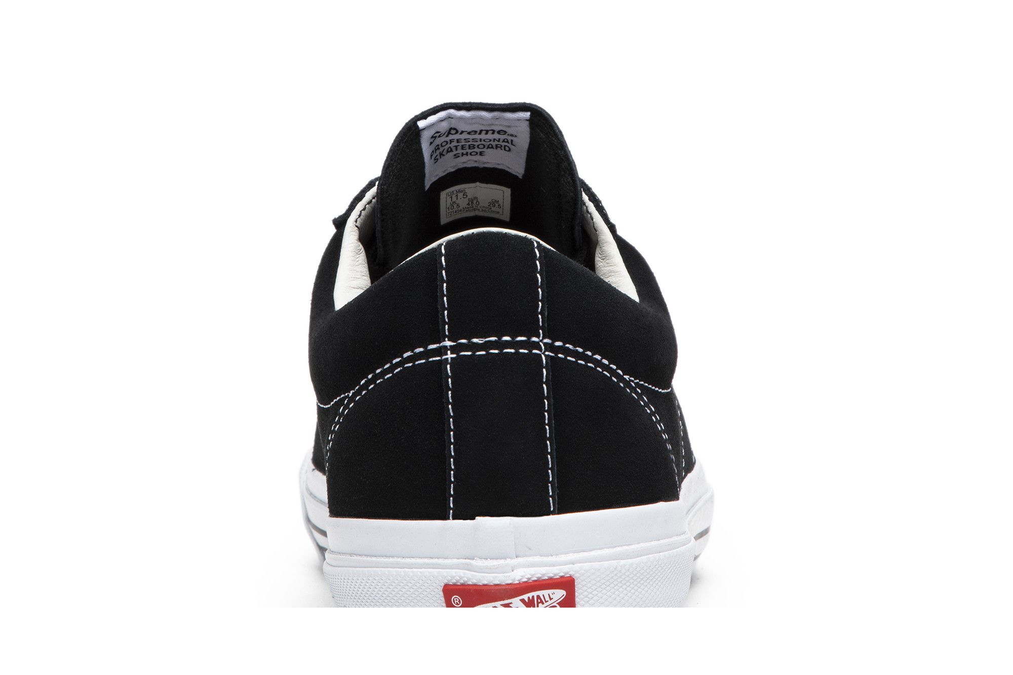 Buy Supreme x Vans Sid Pro 'Black' - VN0A3XTISJQ | GOAT