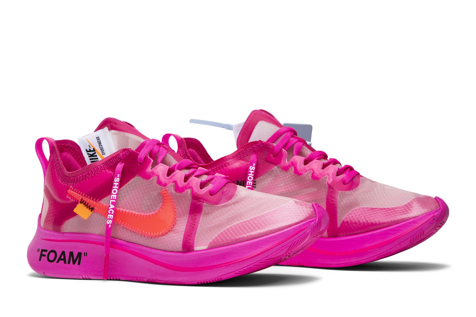 Buy Off White x Zoom Fly SP Tulip Pink AJ4588 600 GOAT CA