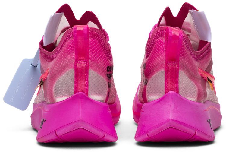 Off White x Nike Zoom Fly SP Tulip Pink