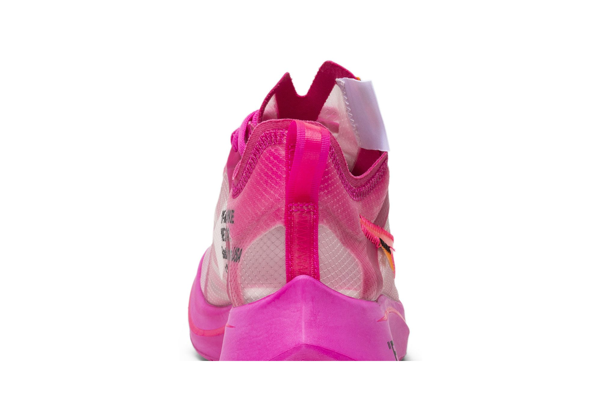 Pink off white zoom fly top