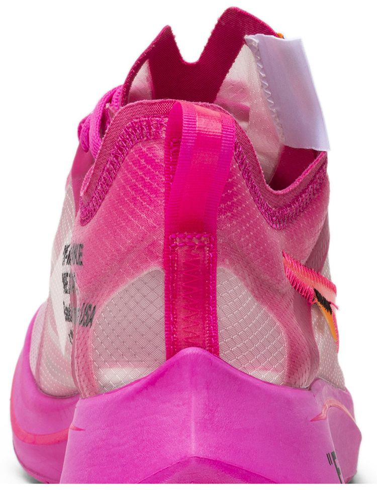 Off White x Nike Zoom Fly SP Tulip Pink