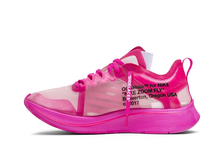 Buy Off-White x Nike Zoom Fly SP 'Tulip Pink' AJ4588 600 GOAT