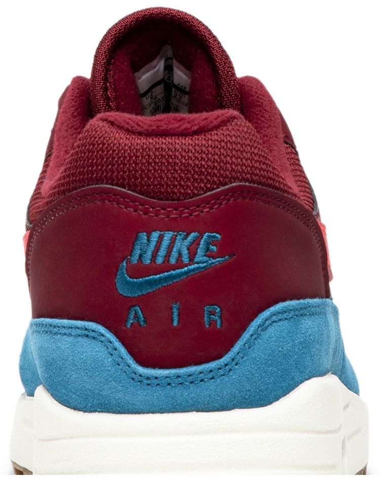 Nike Air Max 1 Burgundy Teal