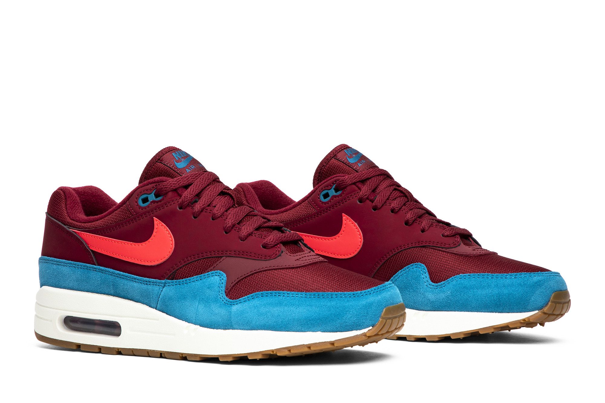 Buy Air Max 1 Burgundy Teal AH8145 601 GOAT