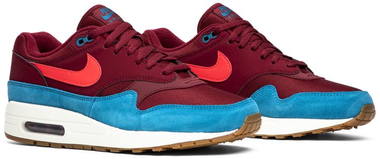 Nike Air Max 1 Burgundy Teal