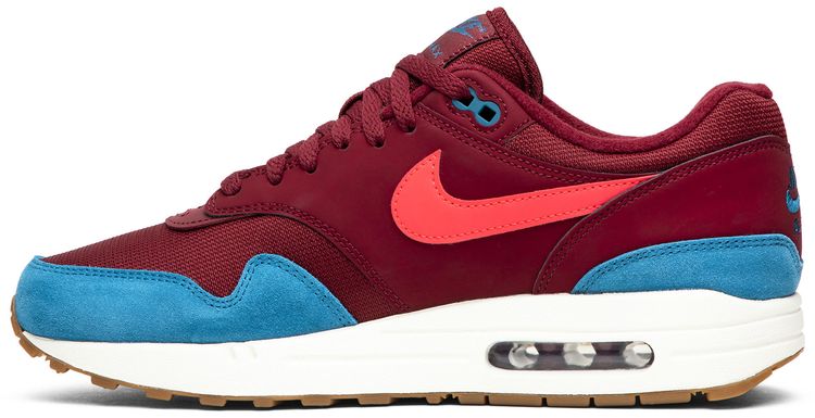 Nike Air Max 1 Burgundy Teal