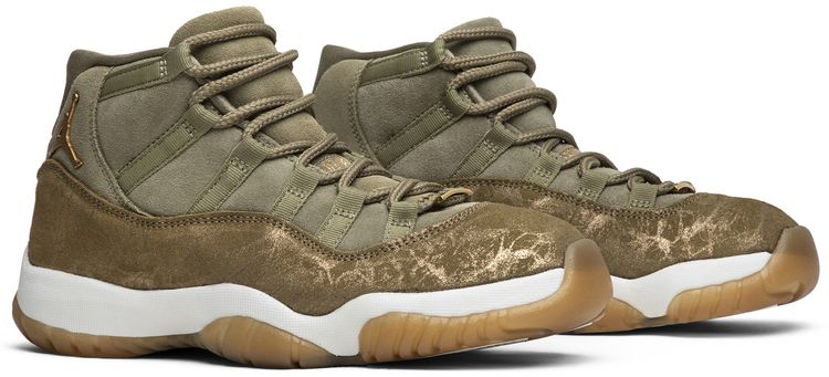 Wmns Air Jordan 11 Retro Olive Lux