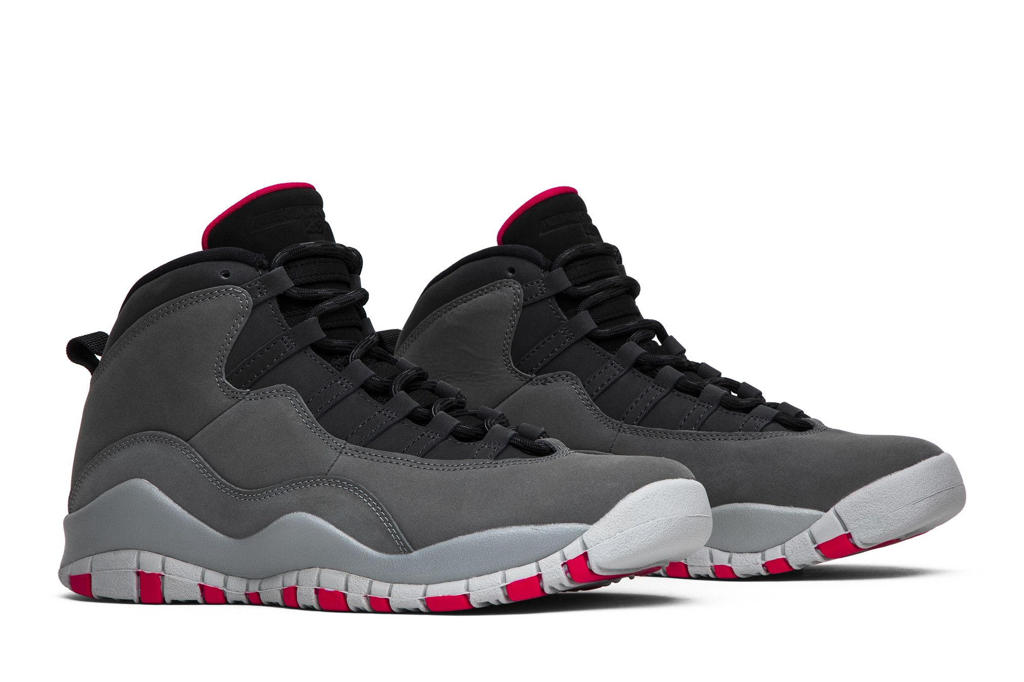 Jordan retro 10 grey and pink hot sale