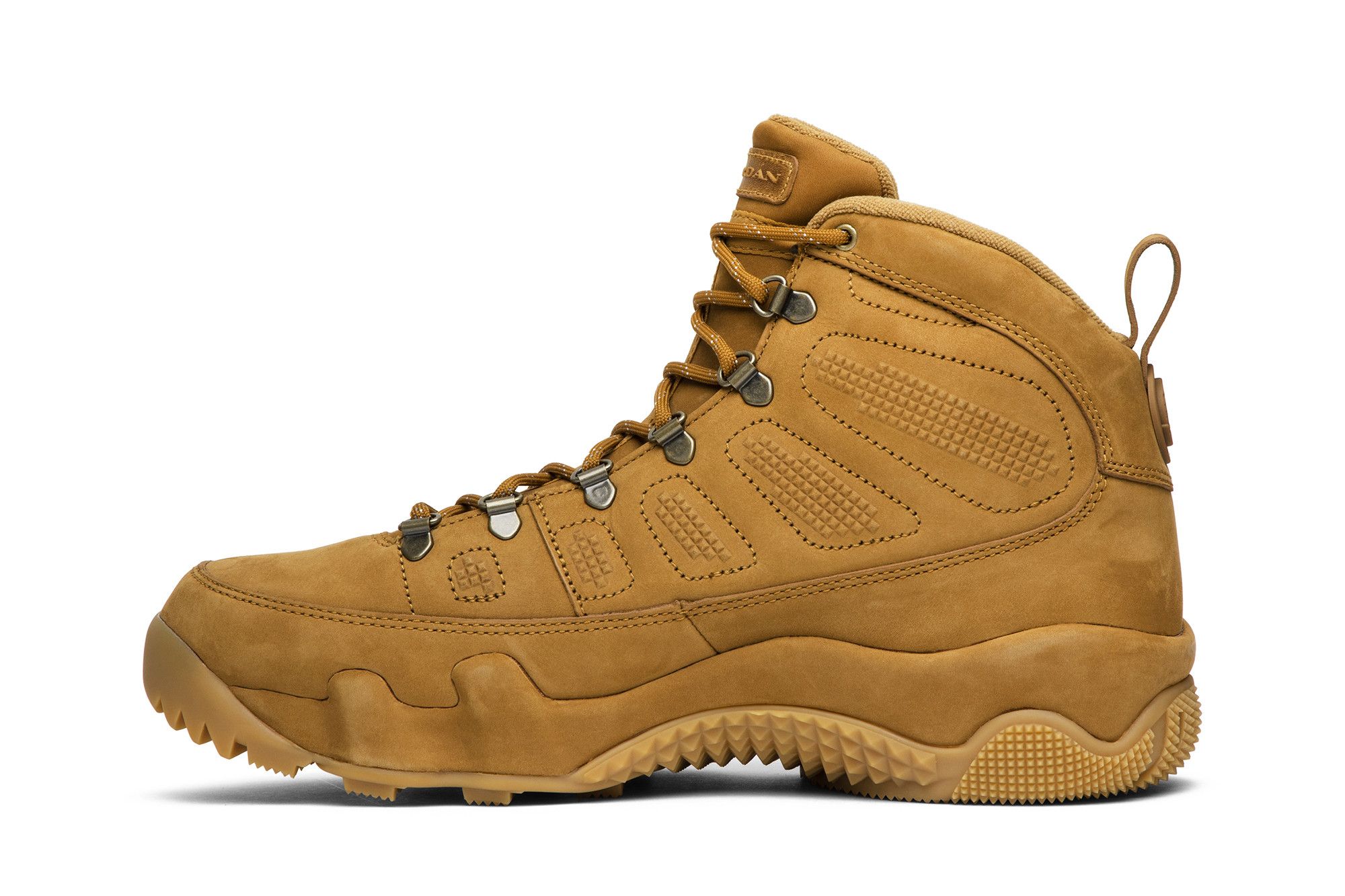 Wheat jordan 9s hot sale