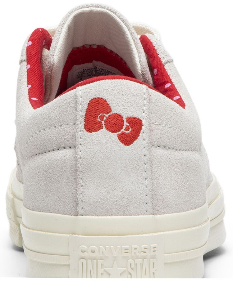 Hello Kitty x Converse One Star Suede Low Top White