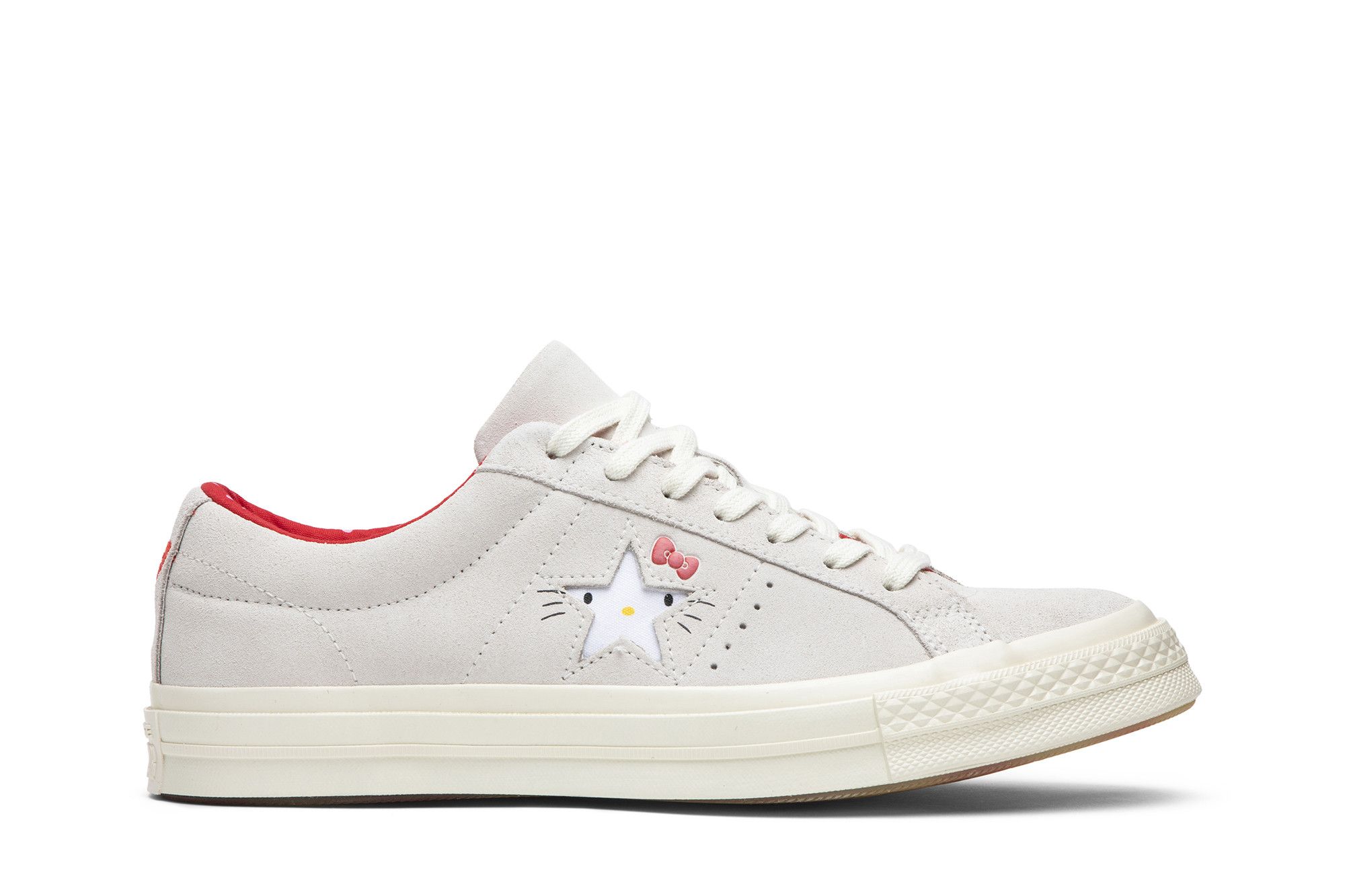 Hello Kitty x One Star Suede Low Top White