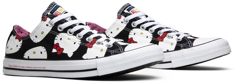 Hello Kitty x Converse Chuck Taylor All Star Canvas Ox Black