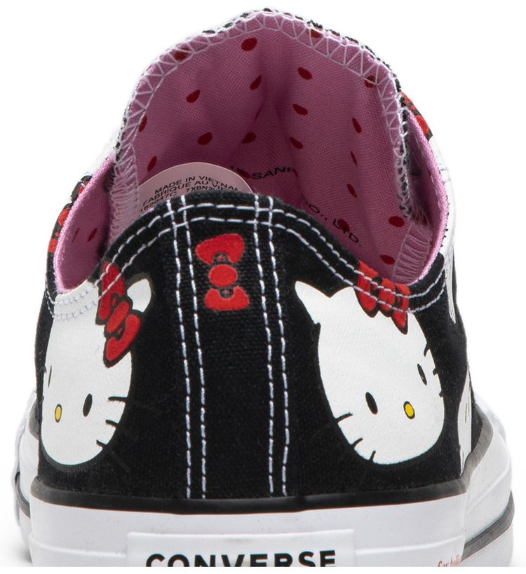 Hello Kitty x Converse Chuck Taylor All Star Canvas Ox Black
