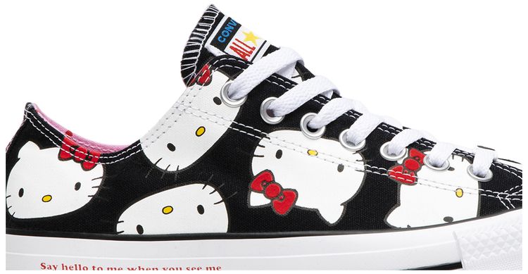 Hello Kitty x Converse Chuck Taylor All Star Canvas Ox Black