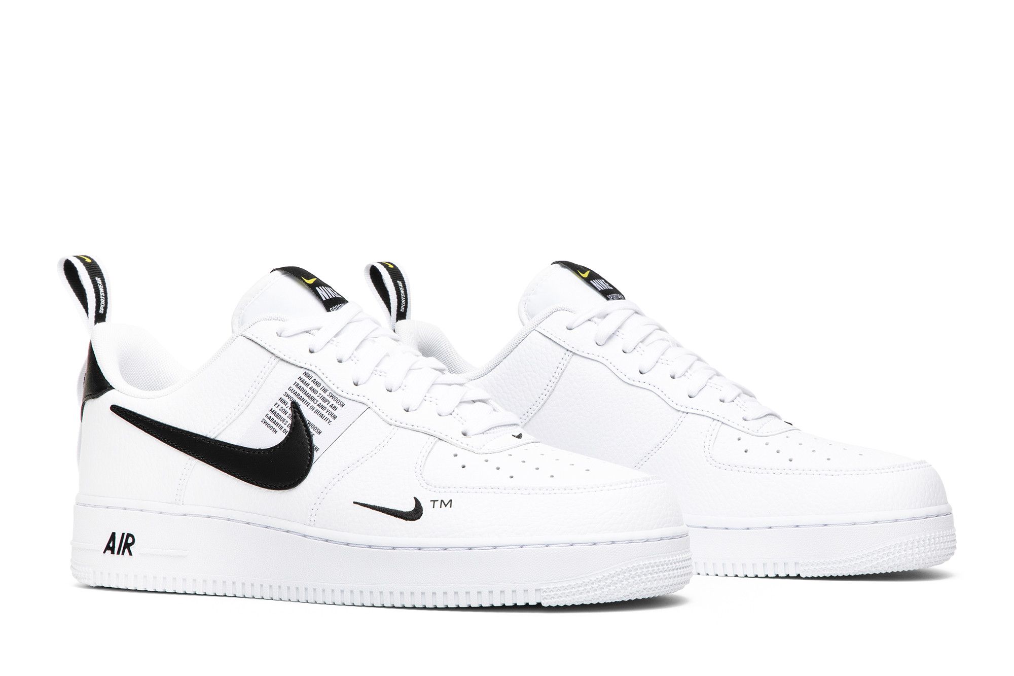 Size 11.5 Air Force 1 07 LV8 Overbranding