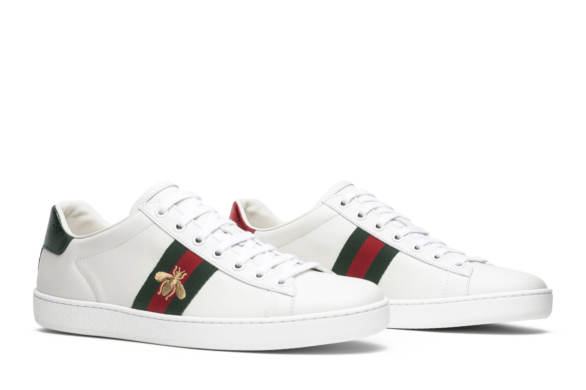 Buy Gucci Wmns Ace Embroidered Bee 431942 A38G0 9064 GOAT CA