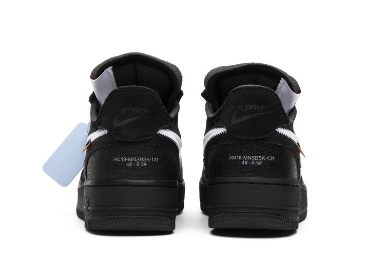Buy Off-White x Nike Air Force Low 'Black' AO4606 001 GOAT