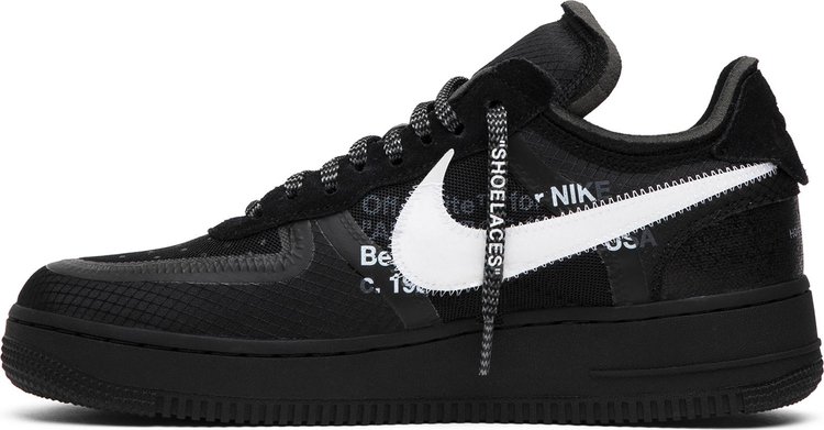 Off White x Air Force 1 Low Black