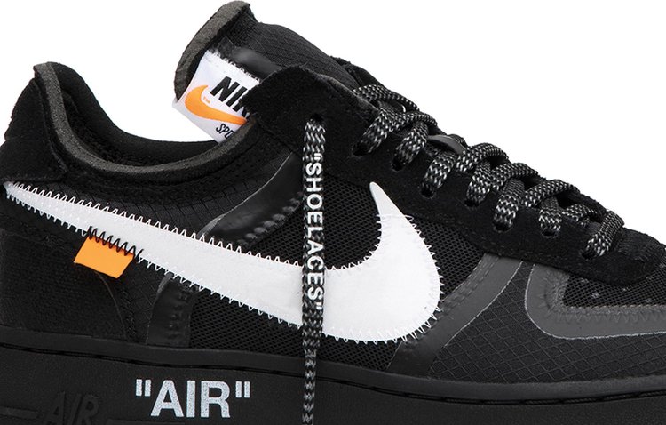 Off White x Air Force 1 Low Black