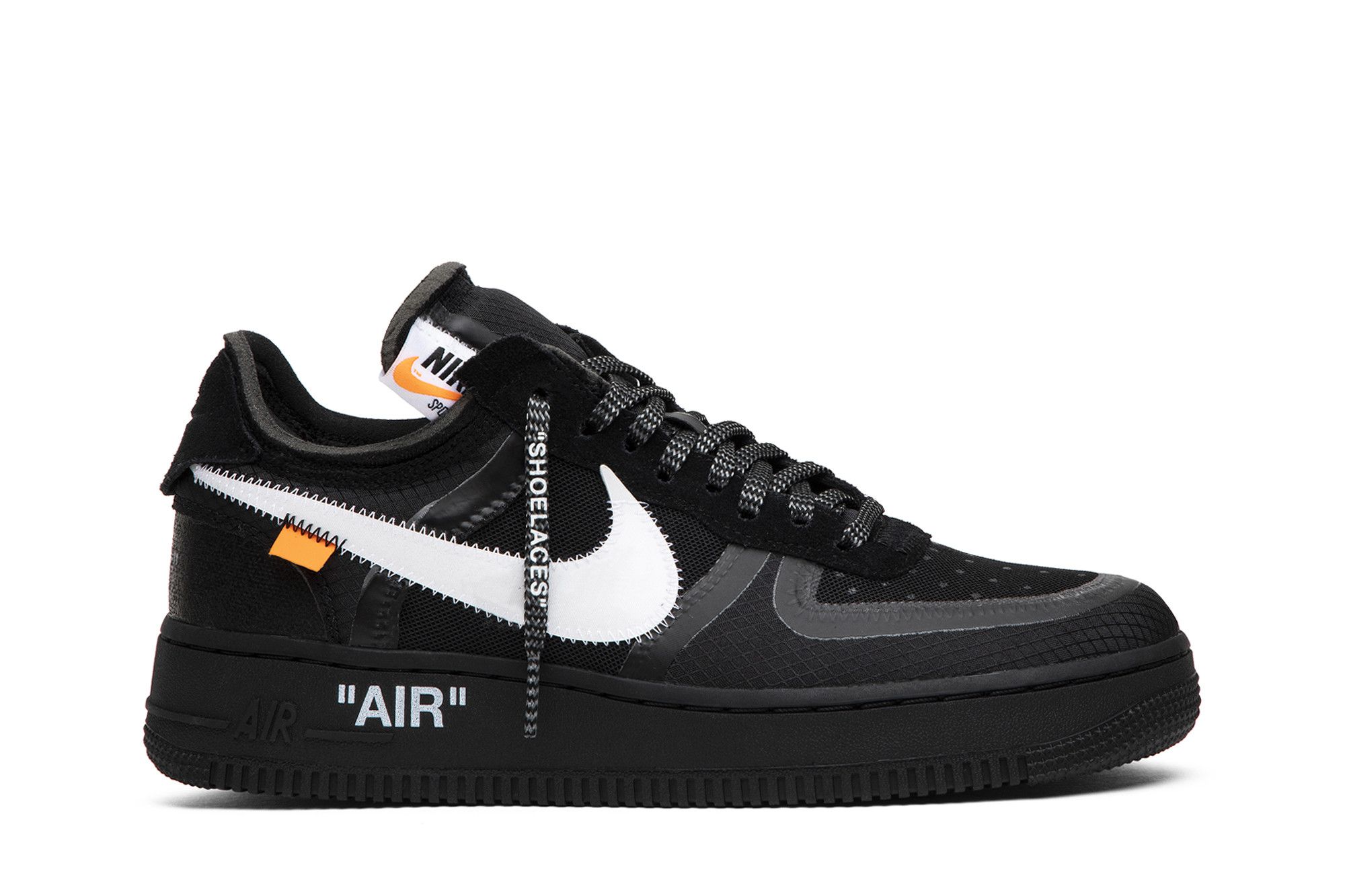 NIKE Air Force 1 Off White Black