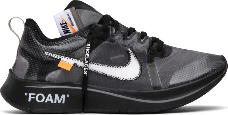 Off-White x Zoom Fly SP 'Black'