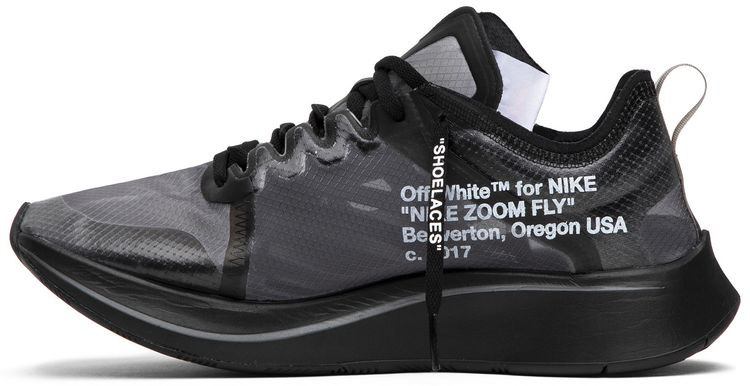 Off White x Zoom Fly SP Black