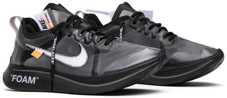 Off White x Zoom Fly SP Black