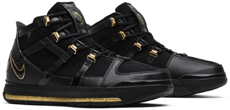 Zoom LeBron 3 Retro Metallic Gold 2018