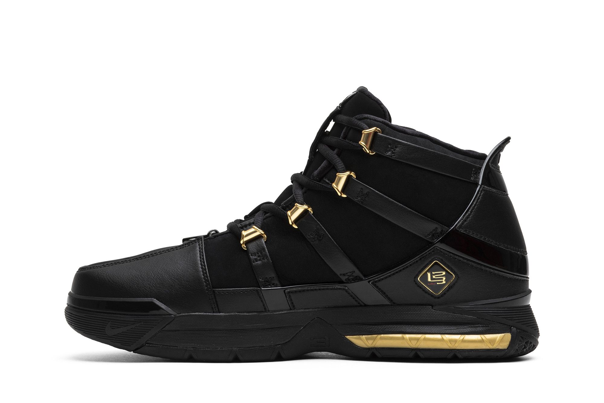 Nike Zoom Lebron 3 Retro Metallic Gold 2018