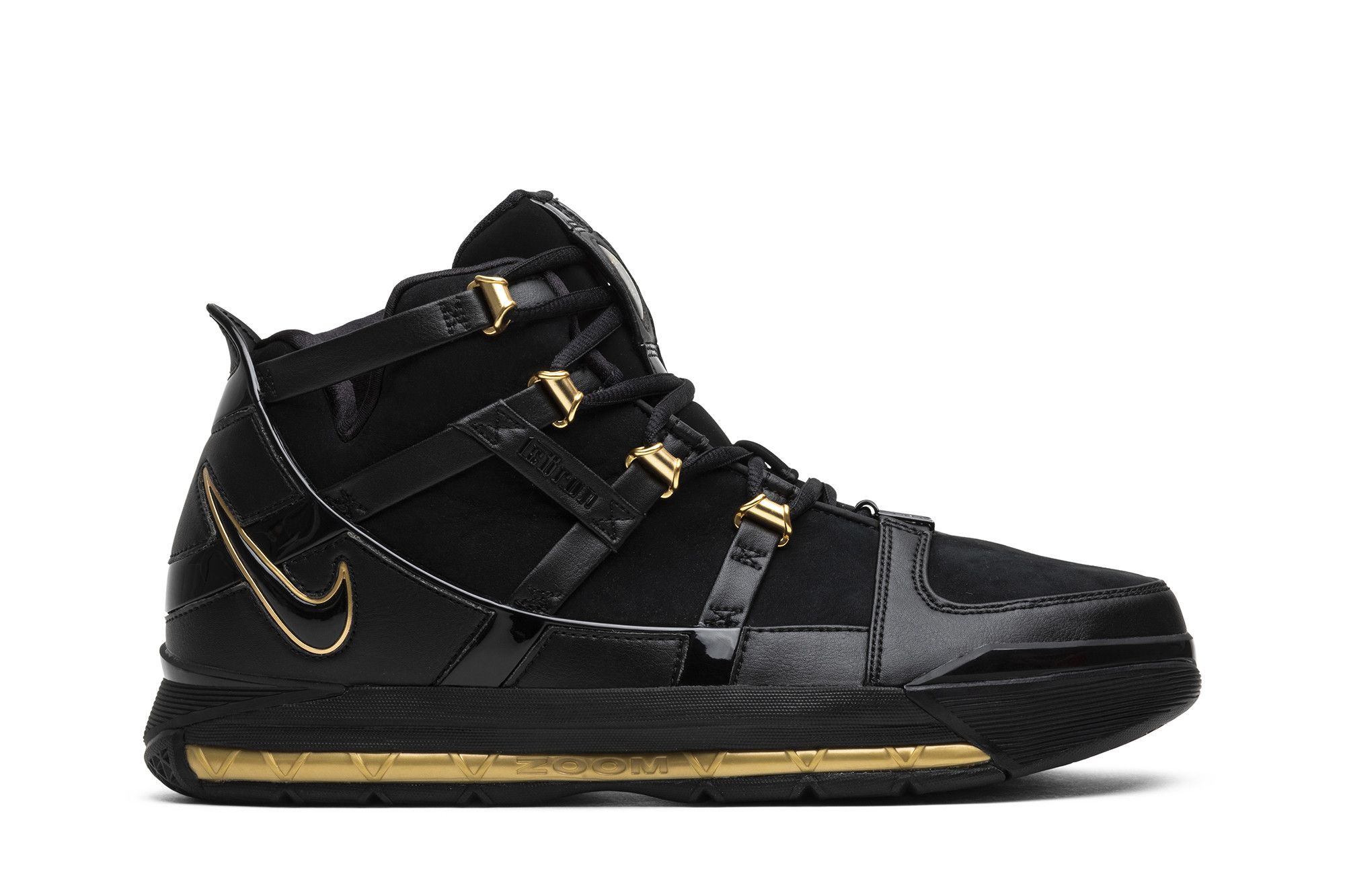 Buy Zoom LeBron 3 Retro Metallic Gold 2018 AO2434 001 GOAT CA