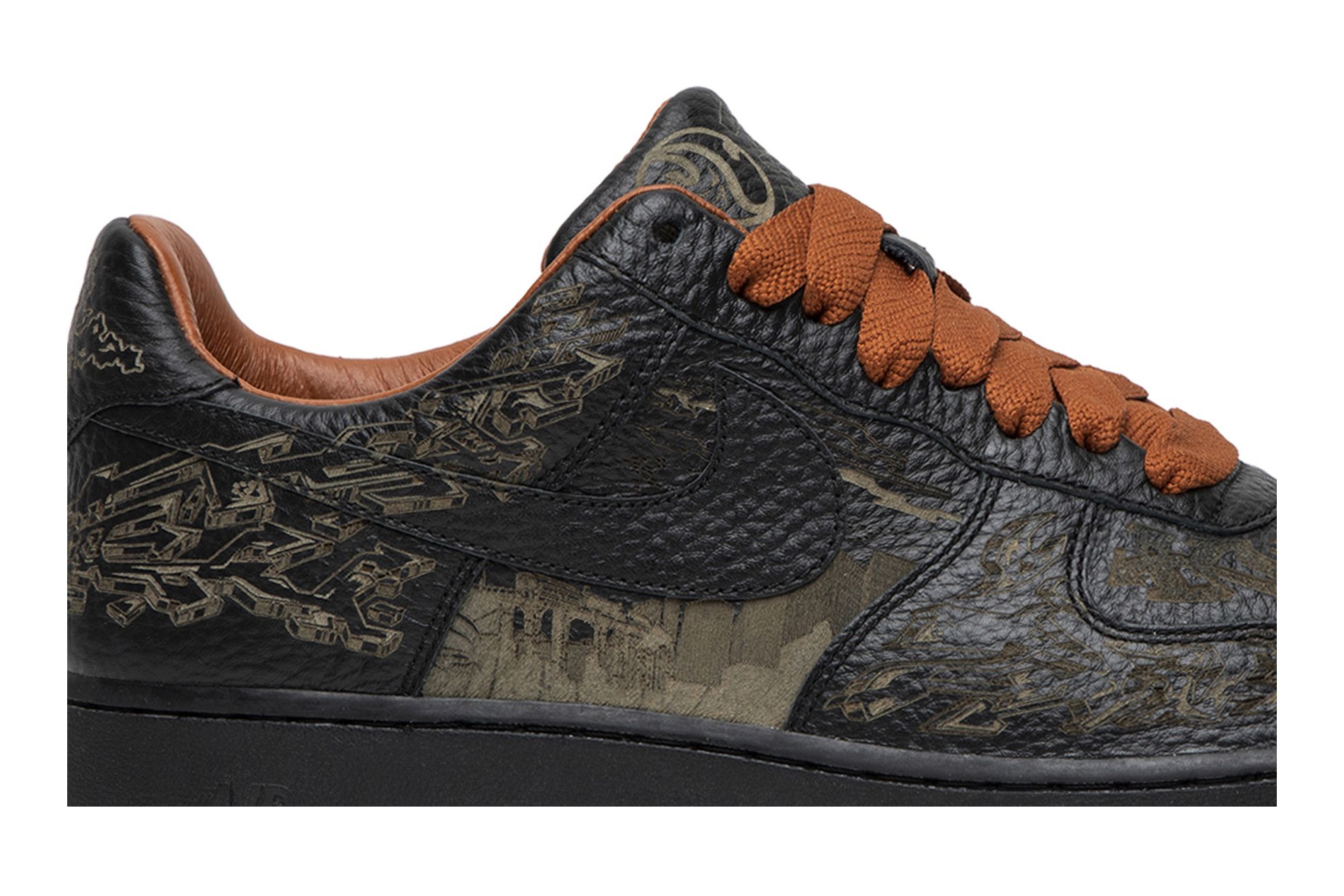 Buy Stephan Maze Georges x Air Force 1 Premium 'Black Laser