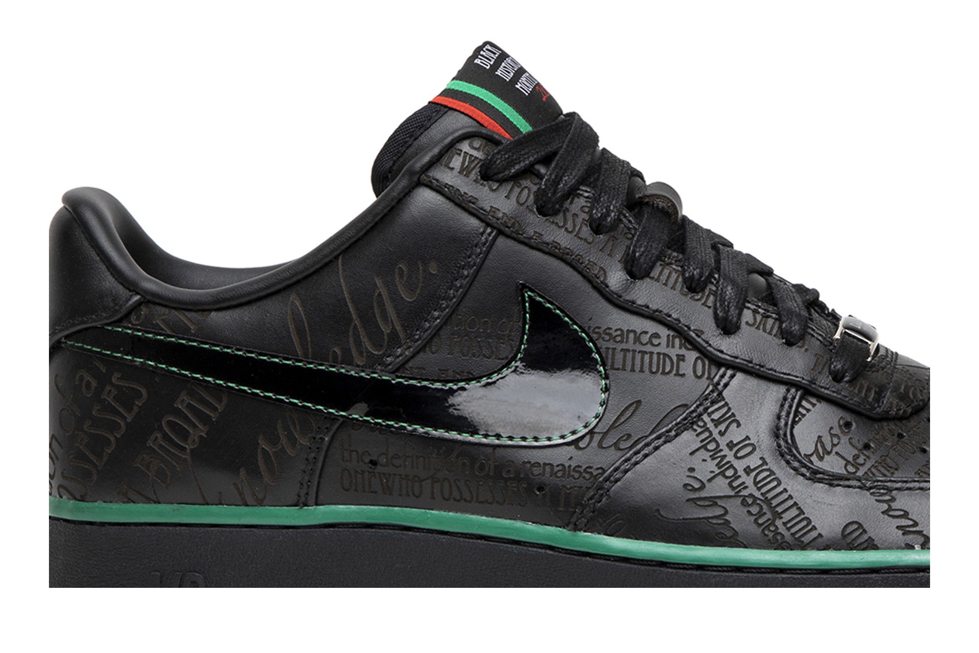 Black air force ones meaning top