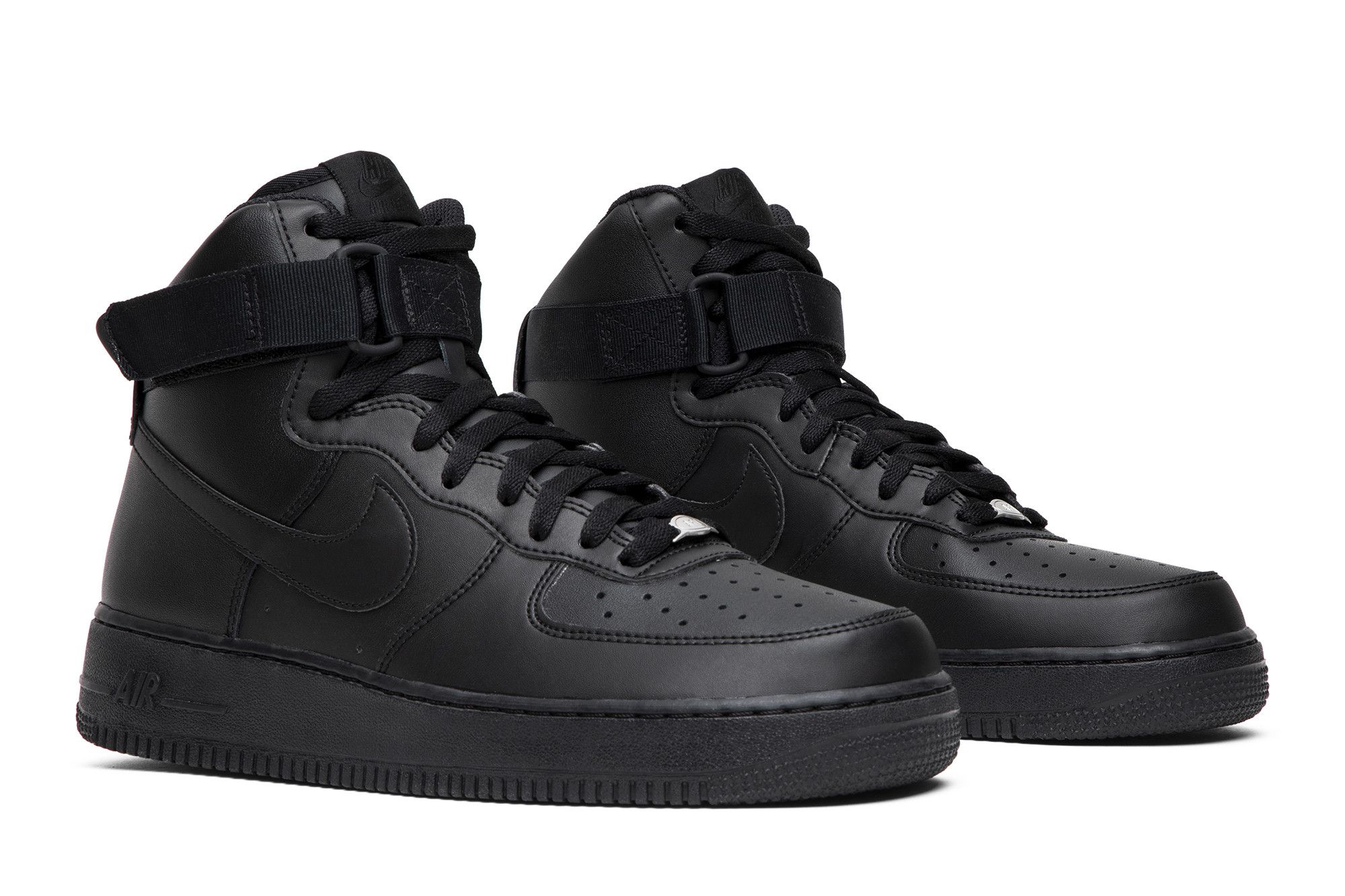 black nike air max high tops